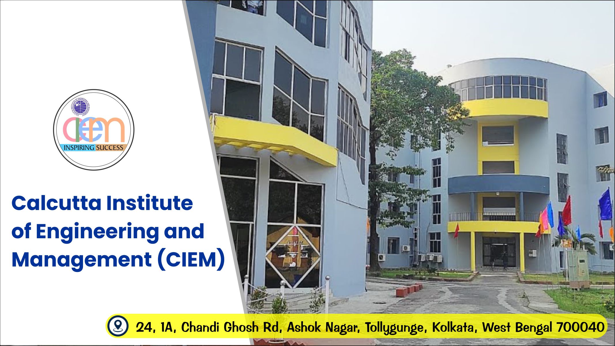 out side view of Calcutta Institute of Engineering and Management - CIEM